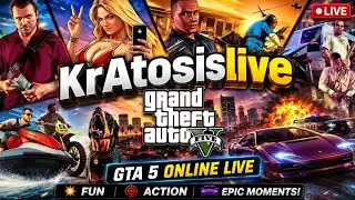 GTA 5 LIVE  | Just Vibes in Los Santos | GTA 5 Live Stream | GTA 6 Coming Soon #gta5 #gta6 #gta5live