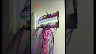 Electrical Distribution box installation#electrician#distributionbox