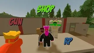 Unturned - Gun Shop RP - BEING ROBBED 2 TIMES! - (Unturned RP)