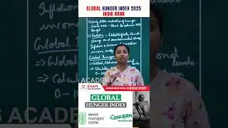 Global Hunger Index 2025 Explained | India&rsquo;s Rank & Analysis | UPSC Current Affairs