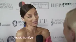 Angela Sarafyan arrives at the 2022 ARPA INTERNATIONAL FILM FESTIVAL