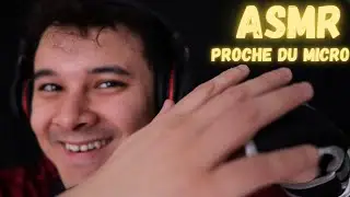 ASMR CHUCHOTEMENT LENT ET PROCHE DU TASCAM (avec un peu de pluie et d'avion)
