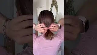 How to use a small claw clip ✨ #hairstyle #hairtutorial #peinadosfaciles