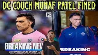 Delhi Capitals Bowling Couch Munaf Patel Fined 25% Match Fees and 1 Demirt Point for Breaching IPL