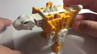 Tutorial Alphabet Robot Transformers for Kids - A, B, C