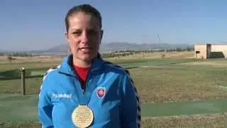 Interview (ENG) with Zuzana Stefecekova - Granada 2013 ISSF World Cup in All Events