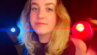 ASMR | Eyes OPEN Follow My Instructions with Lights💡 👀 [Dark Room, Soft Spoken]