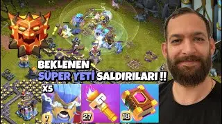 TOPLUCA SÜPER YETİYE Mİ GEÇELİM ! CLASH OF CLANS