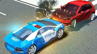 Police Car Patrol VS Crime City-دورية شرطة سيارة ضد مدينة الجريمة