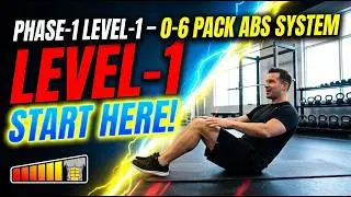 Phase-1 Level-1 🔥 Beginner Abs Workout | Tyler Bramlett&rsquo;s 0-6 Pack Abs System