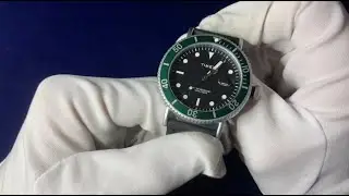Часы Timex Harbourside &mdash; коллекционные часы в стиле дайверских (распаковка и обзор)