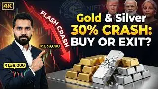 Gold & Silver FLASH CRASH! 🚨 Why Prices Dropped 30% & What to Do Now?