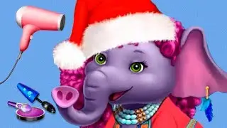 Fun Jungle Animals Hair Salon, Pet Care Play Dress Up Makeover