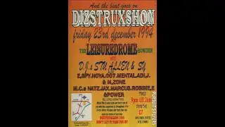 DIZSTRUXSHON - DJ SY MC MARCUS ROBBIE E 007 SCOTTY 23-12-1994 SIDE B