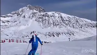 Skiing in Abruzzo, Gran Sasso with Andrea Mammarella 🇮🇹👍