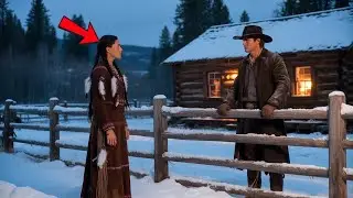 „Darf ich in Ihrer Hütte schlafen, Sir? Es friert“, flehte die indigene Frau den Cowboy an