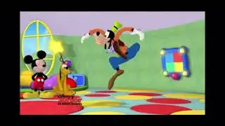 Goofy keep doing the hot dog dance over and over again 