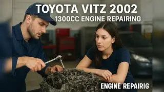 Vitz 1300CC Engine Full Repair | Real Garage masters Work 💪&rdquo;
