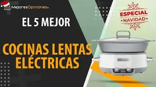 🎁 MEJOR OLLA EL&Eacute;CTRICA DE COCCI&Oacute;N LENTA - NAVIDAD 2021 (Comparaci&oacute;n y gu&iacute;a de compra)