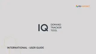 International Demand Tracker: User Guide
