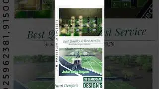 3D Landscape Design's 💫🏡 #architect #architecture #layoutplan #home #floorplan #homeplan