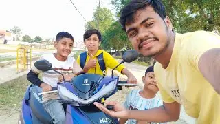 Rishabh ka New Scooty 🥰