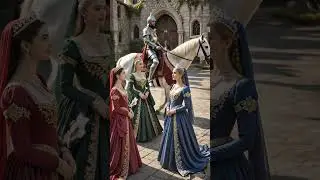 Medieval Romance| Ladies Admiring Knights. Chivalry &  Love #MedievalRomance #Chivalry #history