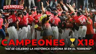 &iexcl;ESCOGIDO CAMPE&Oacute;N! 🚨 Los LEONES son los nuevos BICAMPEONES con su CORONA 🏆 18 en LIDOM #ultimoinning