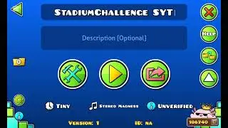 SardinaYT discovers the stadium nearby and creates a short level
