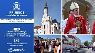 Snimka prijenosa euharistijskog slavlja prigodom svetkovine sv. Terezije - 15. listopada 2020.