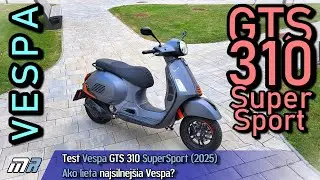 Ako lieta najsilnej&scaron;ia Vespa? Test Vespa GTS 310 SuperSport (2025) - motoride.sk
