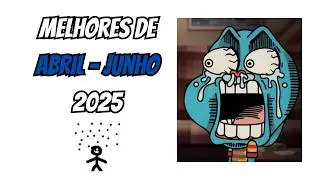 MELHORES RANKINGS DOS DESENHOS (e outras coisas) ABRIL - JUNHO (2025)