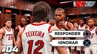 MINHA VAGA NA NBA ESTÁ EM RISCO | NBA 2K27 Modo Carreira (Ep.4)
