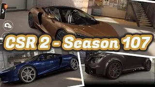 CSR2 | Season 107 | Next Prestige & Crew Prize Cars Info