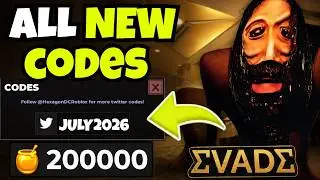 *NEW CODES* ALL NEW WORKING CODES FOR EVADE IN JULY 2026 | ROBLOX EVADE CODES