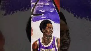 #viral #art #artist #painting #kobebryant #basketball #youtubeshorts #youtube #viralvideo #orlando