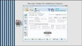 free barcode label maker creator designer generator software freeware download make bar code fonts