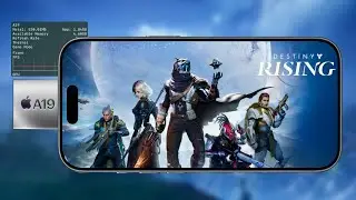 Destiny Rising iPhone 17 - 120 FPS Gameplay & Performance Test