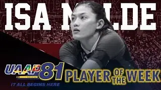 UAAP 81 WV: Isa Molde | Player of the Week