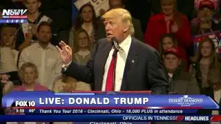 FNN: Donald Trump Thank You Tour 2016 - Cincinnati, Ohio 12/1/16