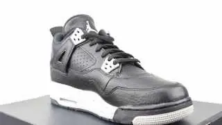 GS Air Jordan 4 Retro Oreo 