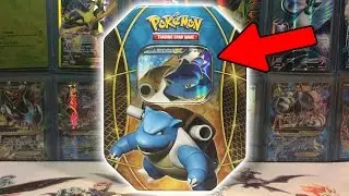 THE ULTIMATE CUSTOM BLASTOISE KANTO TRIO TIN OPENING!!