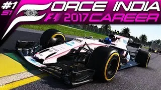 РЕЖИМ КАРЬЕРЫ F1 2017 №1 | ЭТИ МАШИНЫ СВОДЯТ С УМА! | Австралия и классическое событие!