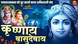 Om Krishnaya Vasudevaya Haraye Paramatmane 108 Times | Krishna Bhakti Mantra | कृष्णाय वासुदेवाय