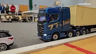 RC TRUCKS @ LEYLAND FEBRUARY 2025 | TAMIYA RC SEMI TRUCK | rc trucks