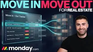 Move In/Out Tracking For Real Estate In Monday.com | Monday.com For Real Estate | 2026