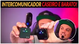 Como FAZER INTERCOMUNICADOR caseiro e BARATO! (100% FUNCIONAL)