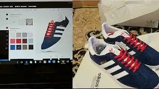 ADIDAS Создайте свои собственные кроссовки!