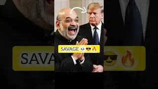 AMIT SHAH Roast Donald Trump 💀🥶😎🔥💯✅🇮🇳🇺🇸💥