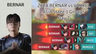 BERNAR POV vs VARREL (Suravasa) [Asia Stage 1 Groups, Day 2]